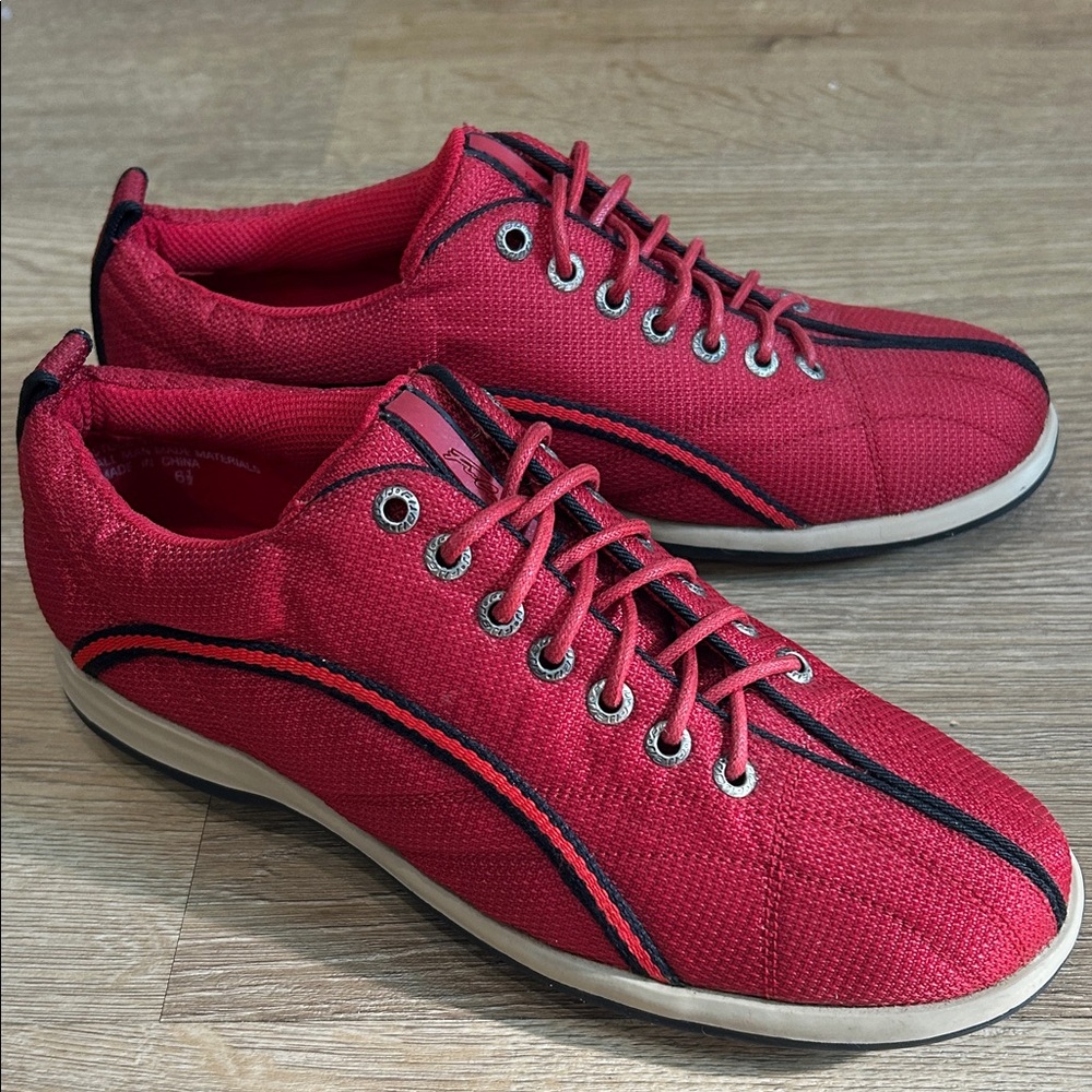 Y2K FUBU Low Top Textured Canvas Streetwear Casual Sneakers |Size 6.5